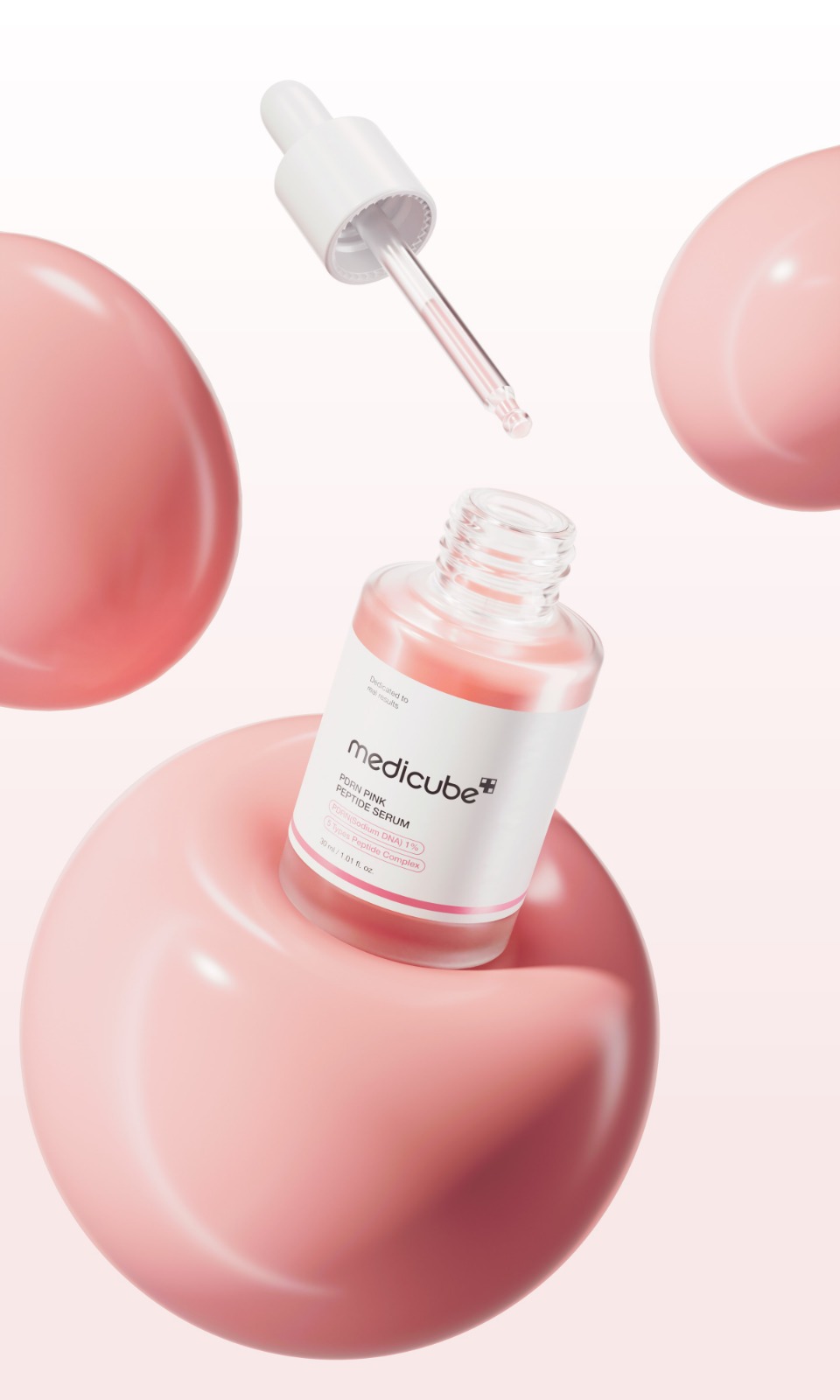 Medicube Pink Peptide Serum — disponible en Nuba Bolivia